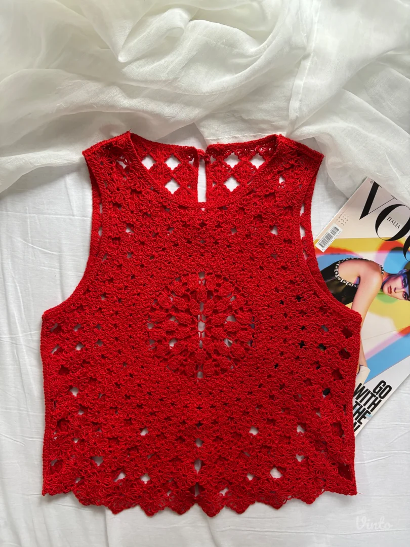 H&M PLETENA MAJICA 100%PAMUK