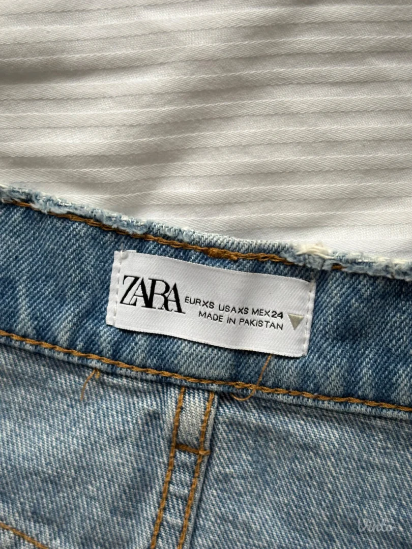 ZARA 100%PAMUK TEKSAS SUKNJICA