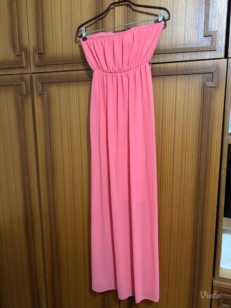 Haljina duga bez rukava