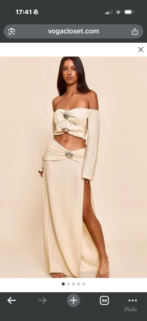 PRETTYLITTLETHING Set - Suknja i top