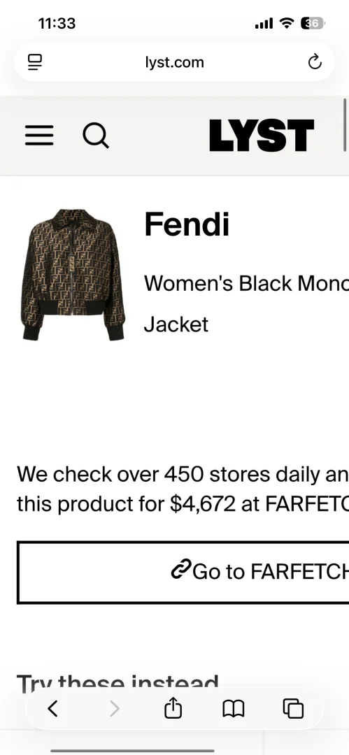 FENDI JAKNA