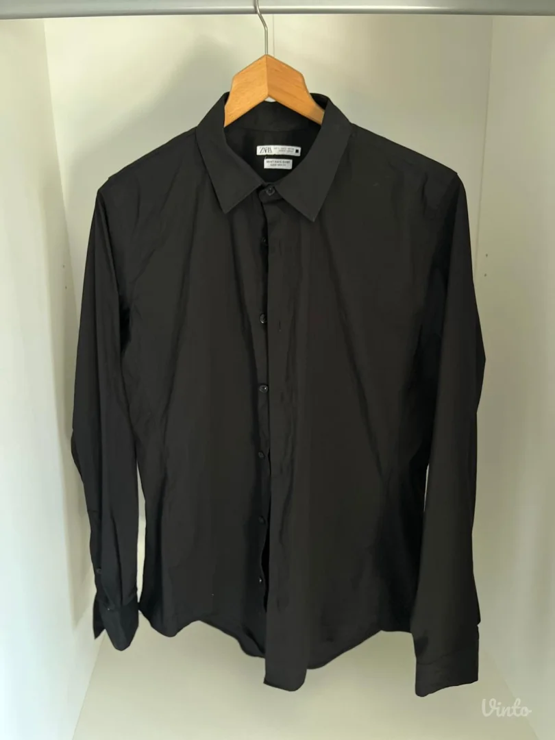 Zara crna muška košulja