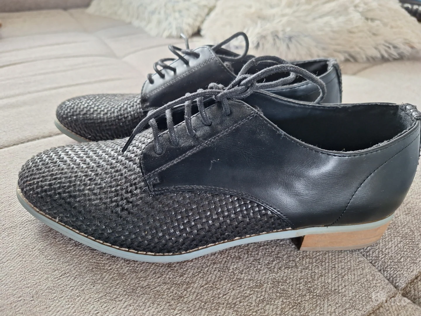 Platneno kožne unisex cipele