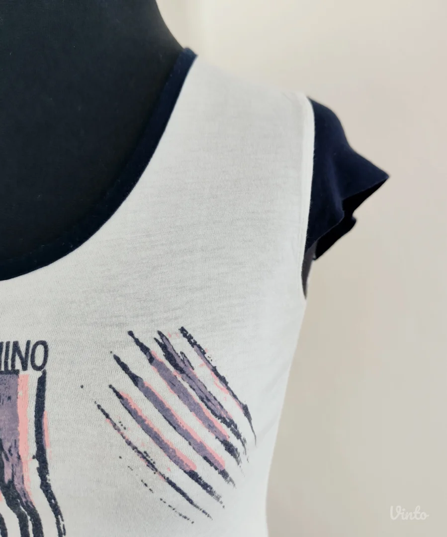 Moschino top majica (natpis), XS