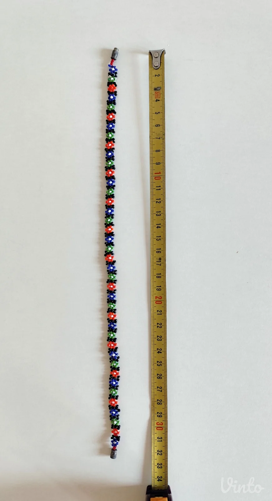 Mala choker ogrlica, cvetići