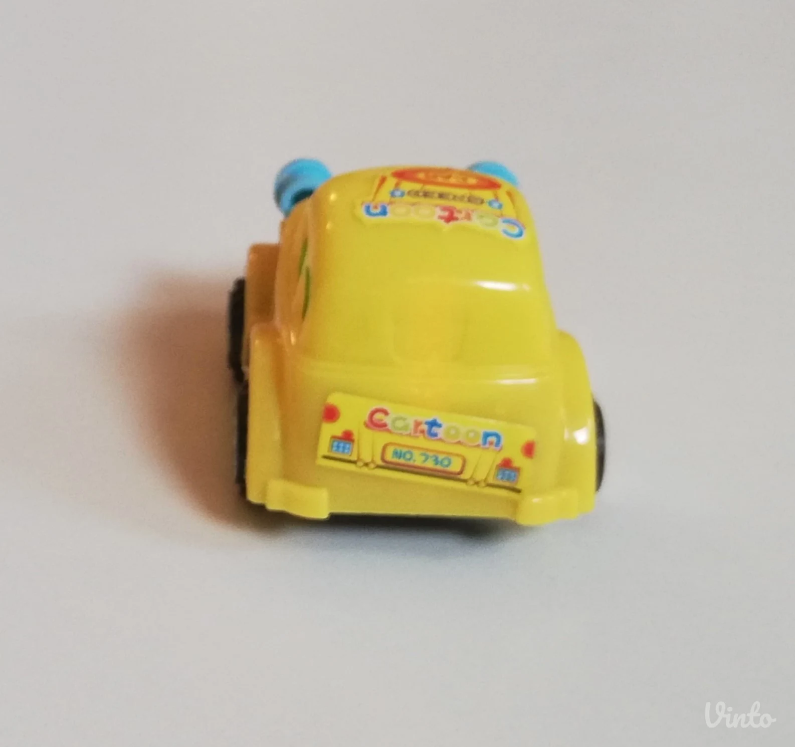 Žuti autić, cartoon speed car no730