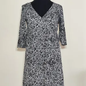 Mongul crno-bela haljina zebra dezen KAO NOVA, M