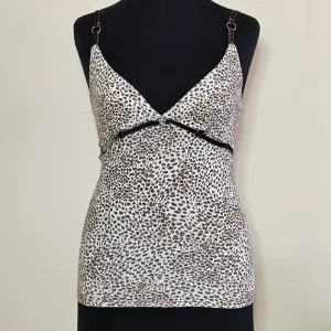 Animal print top majica na bretele XS-S