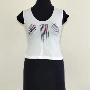 Moschino top majica (natpis), XS