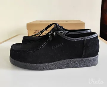 Kožne SEBAGO klasične crne brodarice br 40 NOVE