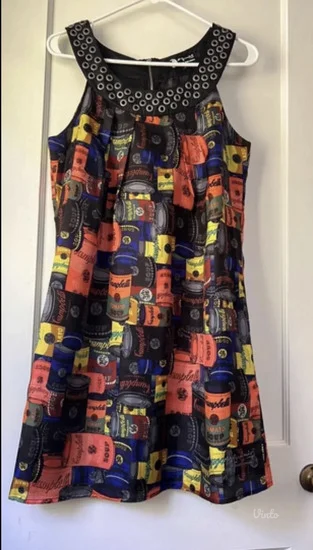 Pepe Jeans Andy Warhol haljina 100% svila