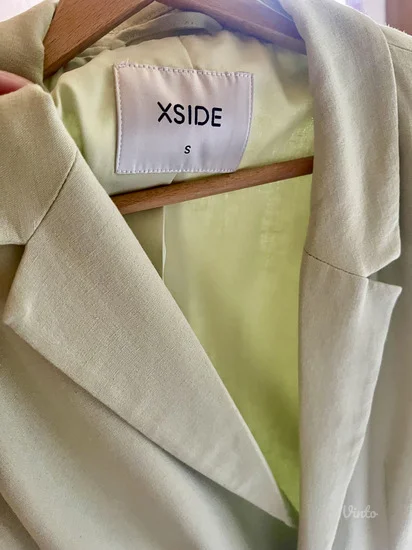 Waikiki pastelno zeleni laneni sako NOVO