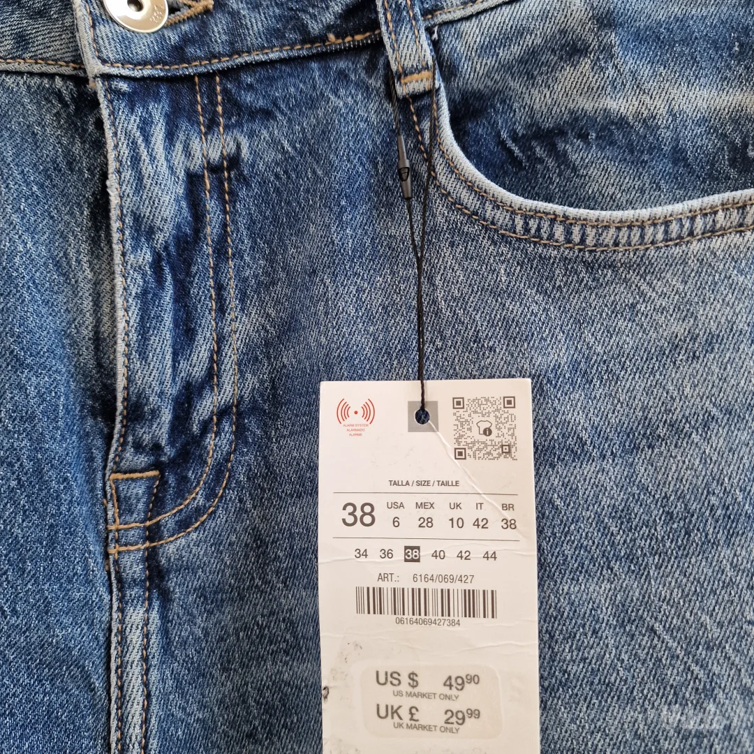 Farmerke Zara 38 Novo Bootcut Fit