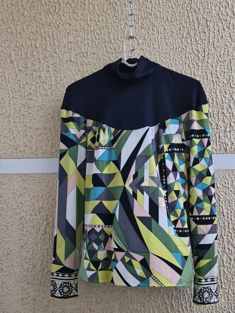 Svilena bluza rolka Emilio Pucci 40 original