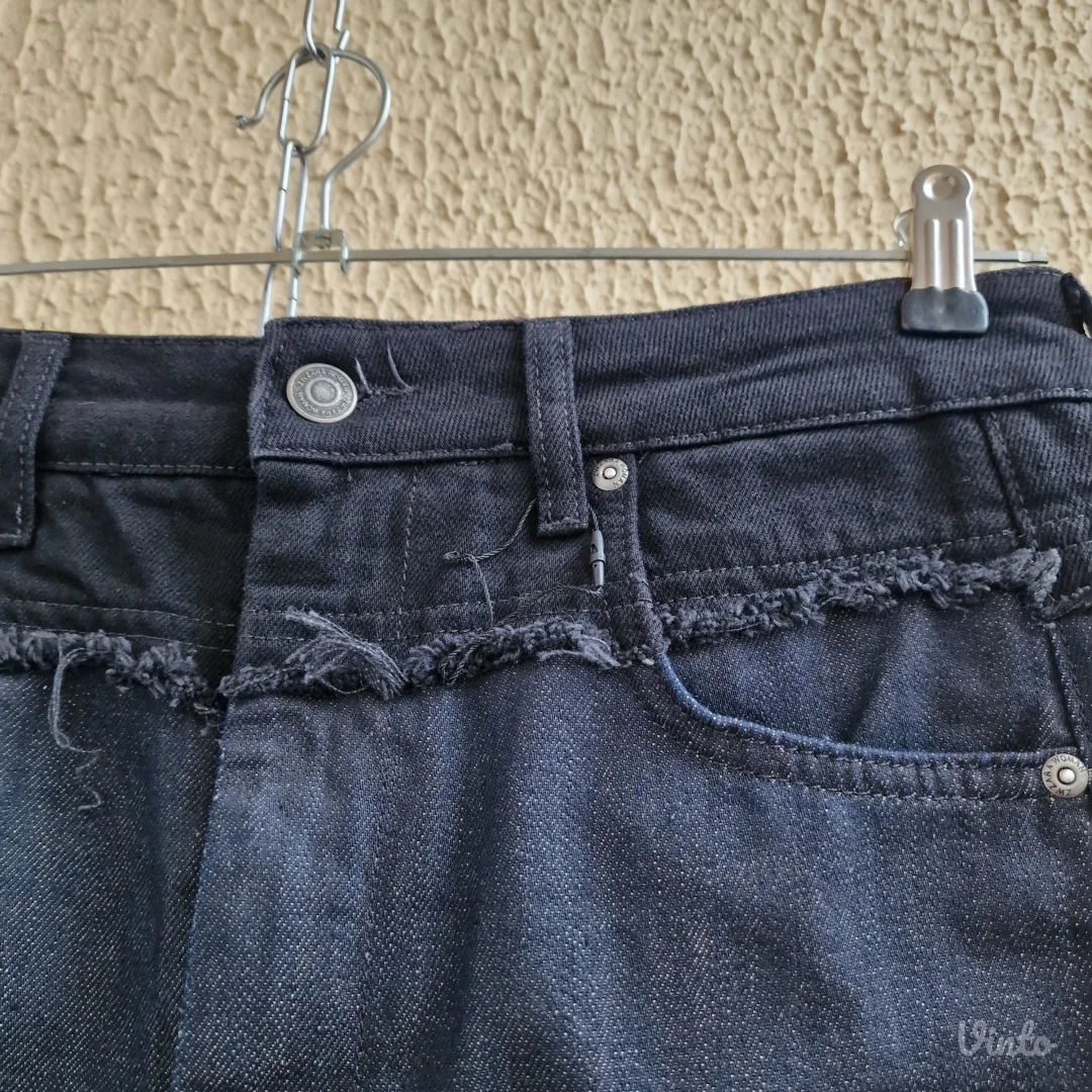 Farmerke Zara 38 oversaze Novo