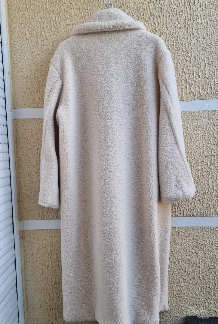 Dugi kaput teddy Zara XXL Novo