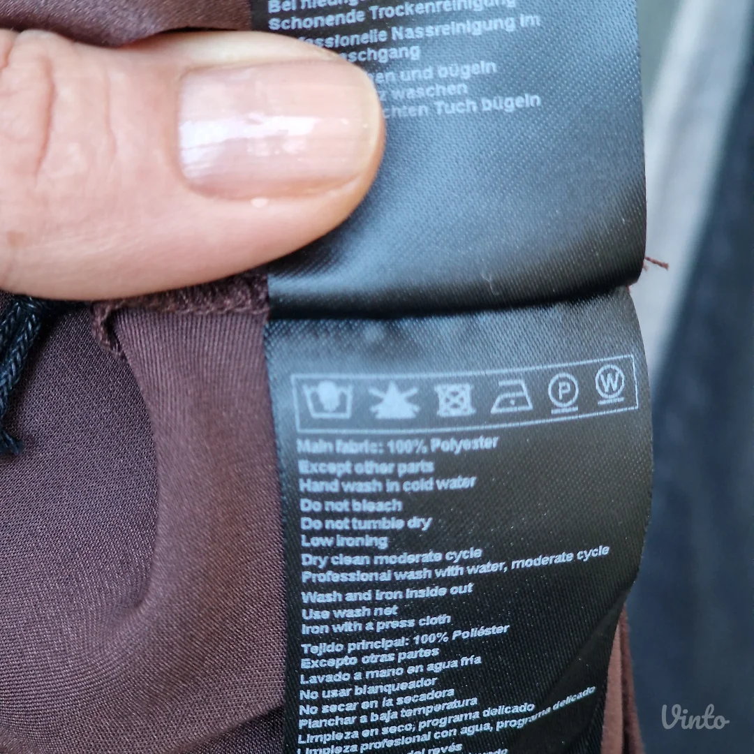 Satenski pantalone širokih nogovica Ba&Sh 40