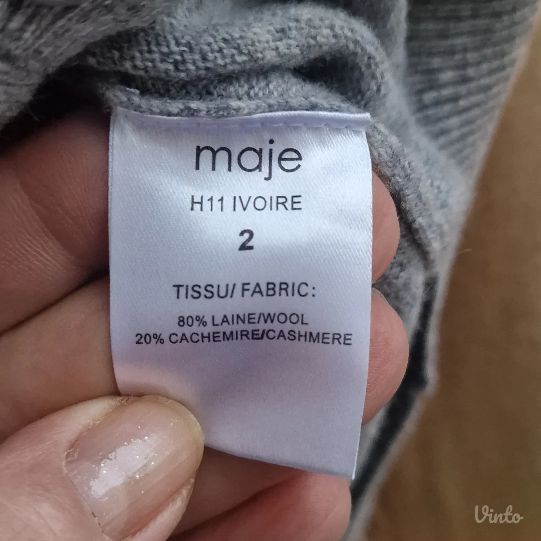 Kardigan od vune i kasmira Maje S(2)