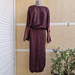 Duga haljina u japanskom stilu Zara XS-S Novo