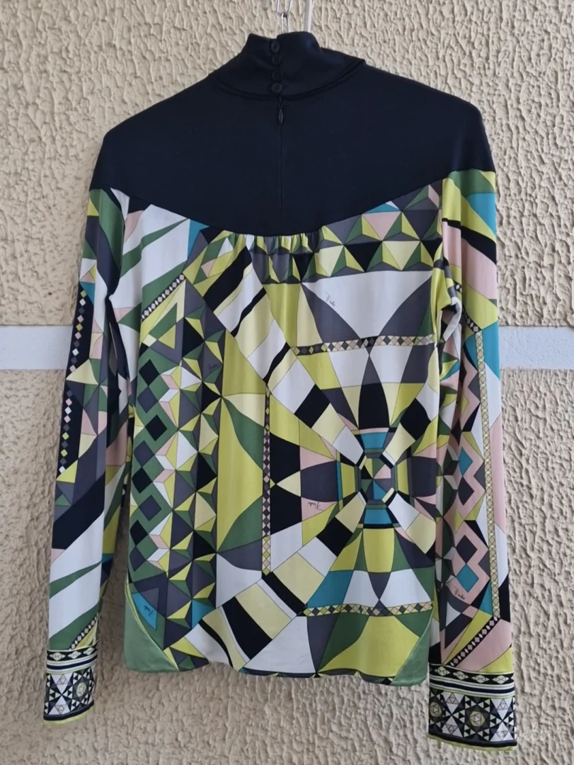 Svilena bluza rolka Emilio Pucci 40 original