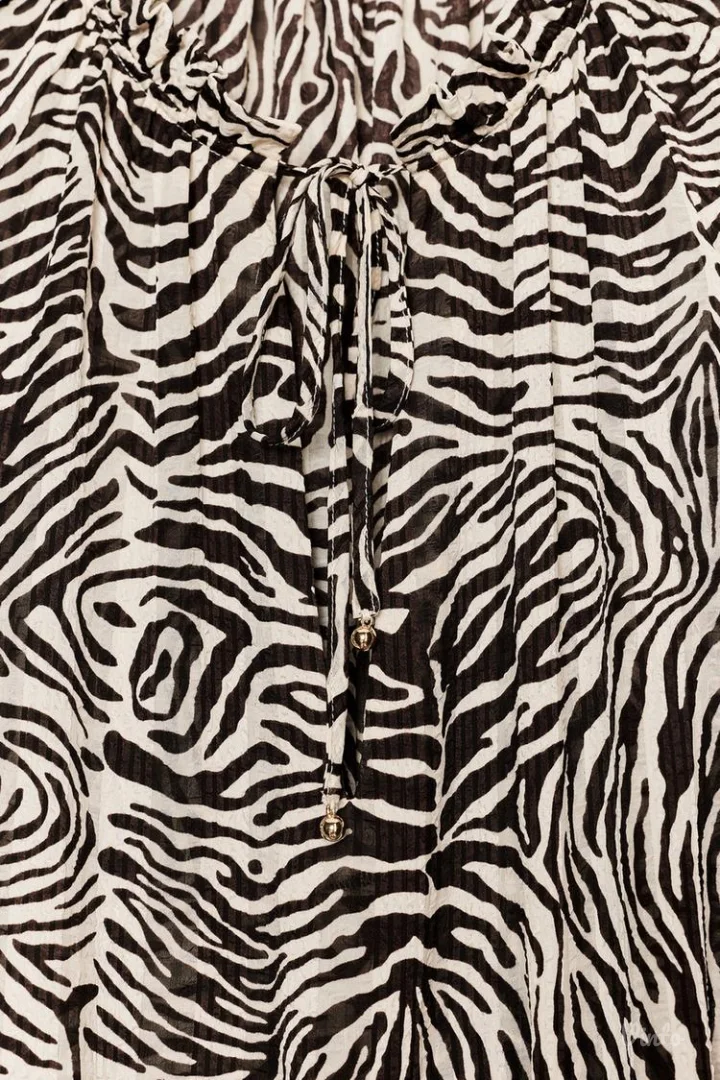 NOVO sa etiketom Zara haljina animal print S i M