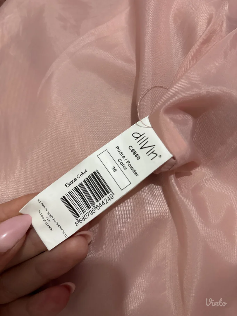 Oversized karirana jaknica