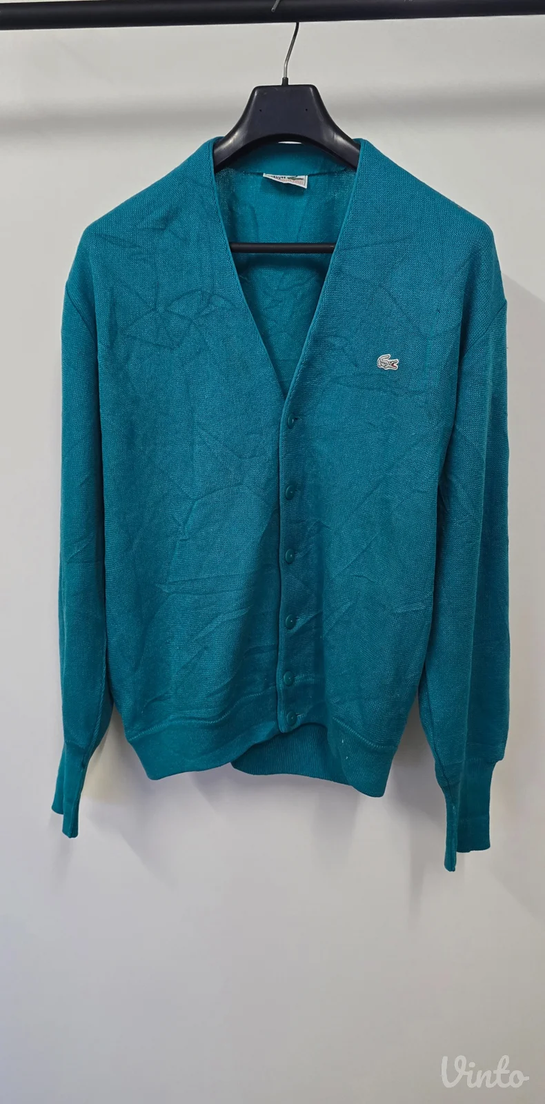 Chemise Lacoste vintage kardigan — E (L/XL)