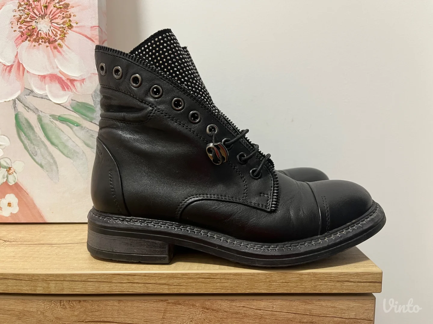 Kožne Antonella Rossi čizme