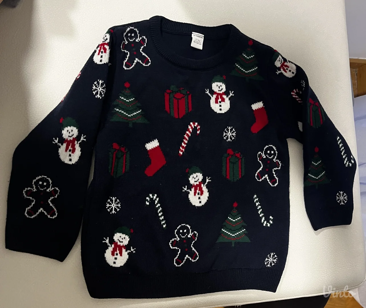 Novogodisnji dzemper za decu