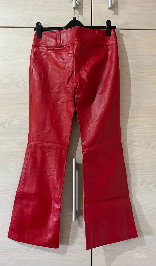 Kozne retro pantalone