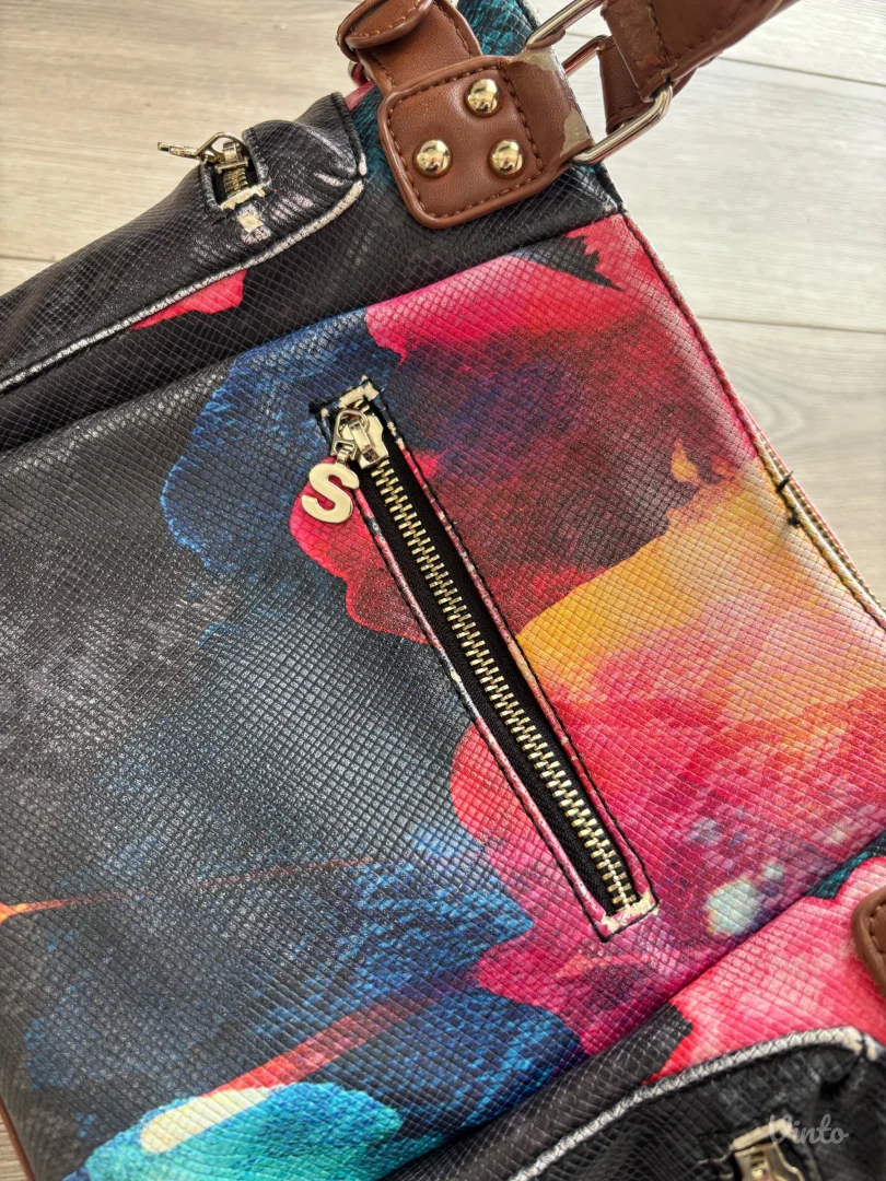 ORIGINAL Desigual torba – Global Traveller (Oštećene ručke)