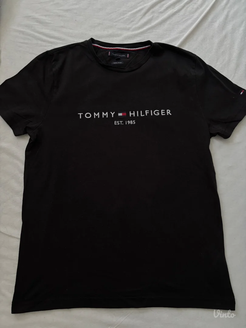 Tommy Hilfiger majica - Crna - Odlično stanje