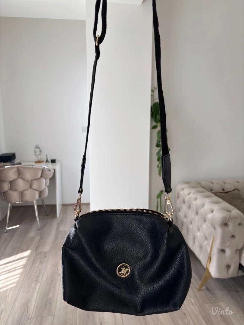 Beverly Hills Polo Club crna crossbody torba - KAO NOVA