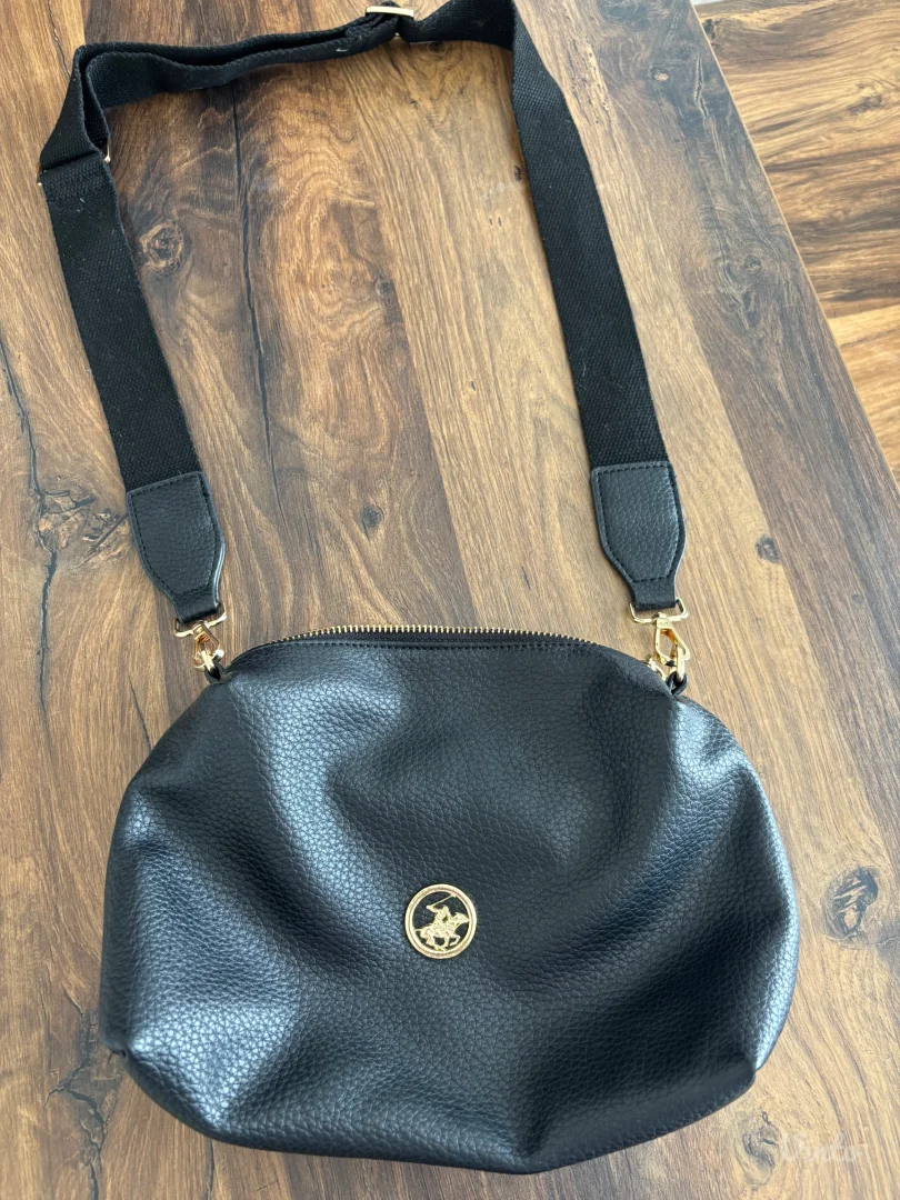 Beverly Hills Polo Club crna crossbody torba - KAO NOVA
