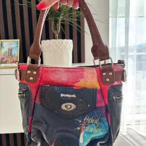 ORIGINAL Desigual torba – Global Traveller (Oštećene ručke)