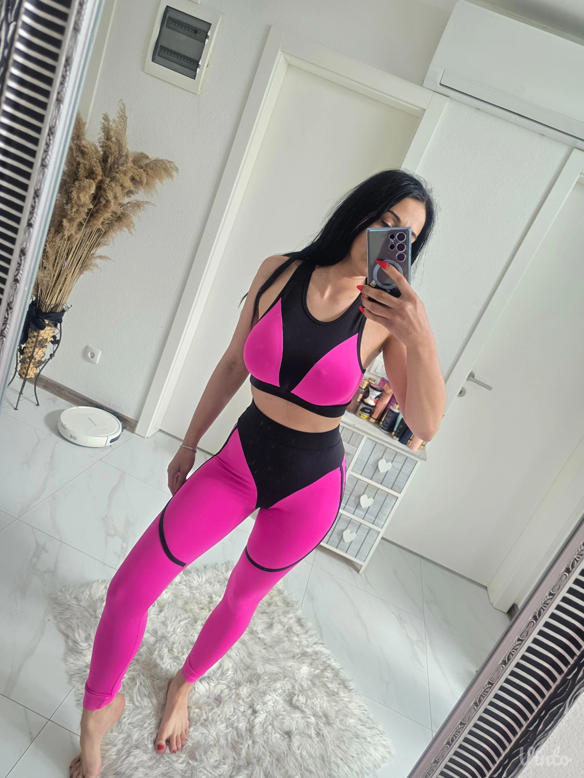 Set crop top i helanke