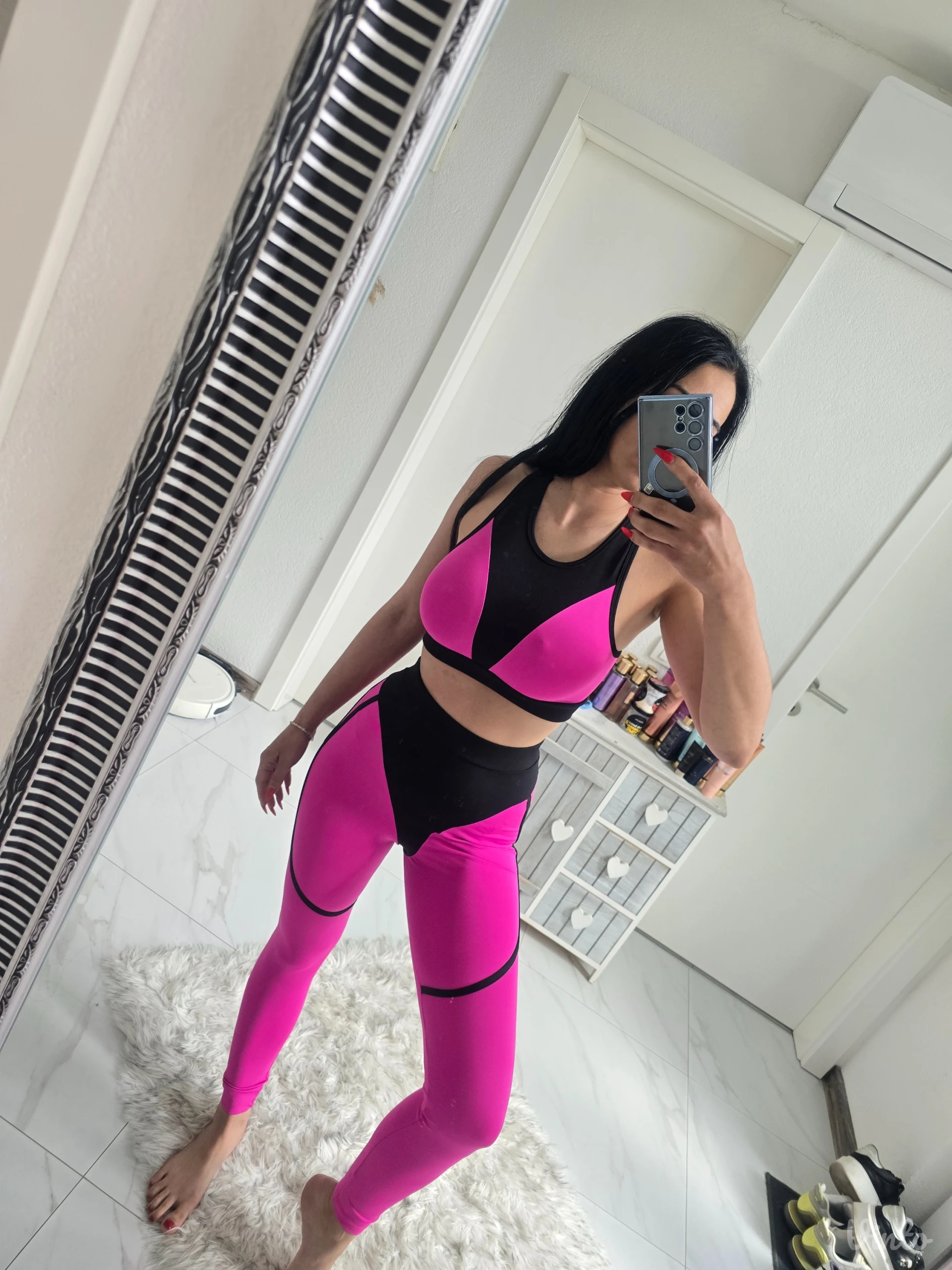 Set crop top i helanke