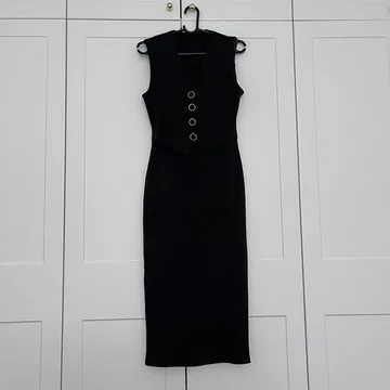 Zara uska midi haljina jednom nosena