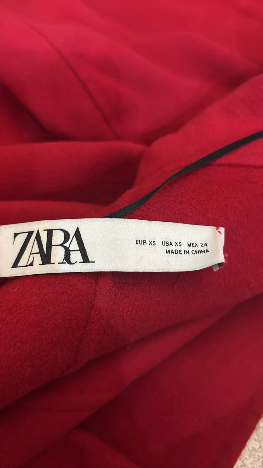 Zara kaput xs