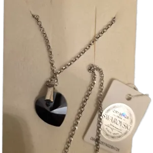 Srebrna ogrlica nova sa Swarovski priveskom