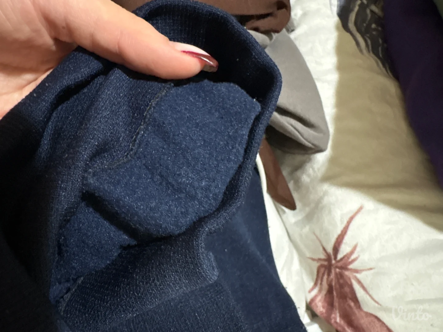 Tamno plave zimske helanke