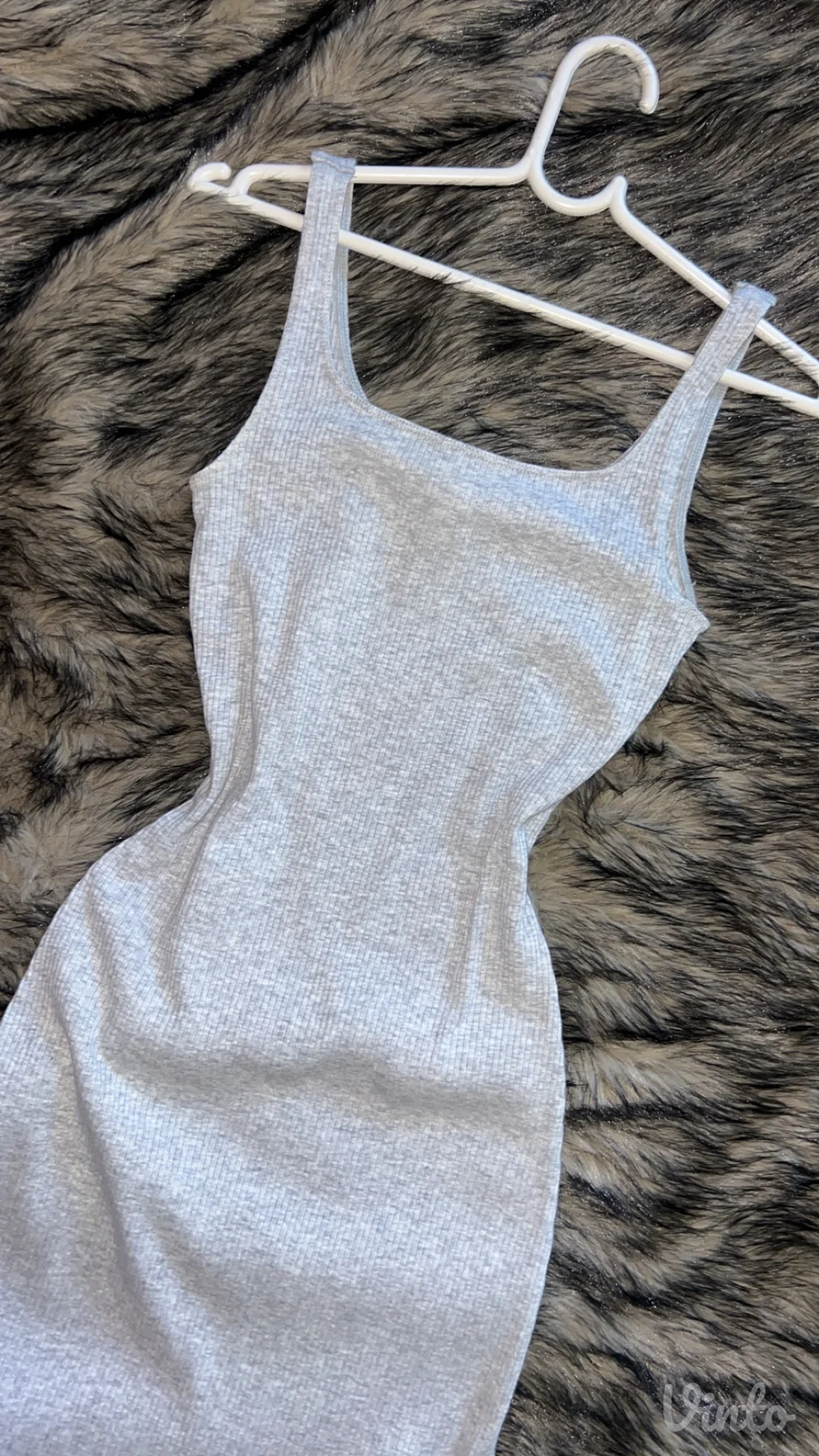Uska siva haljina H&M