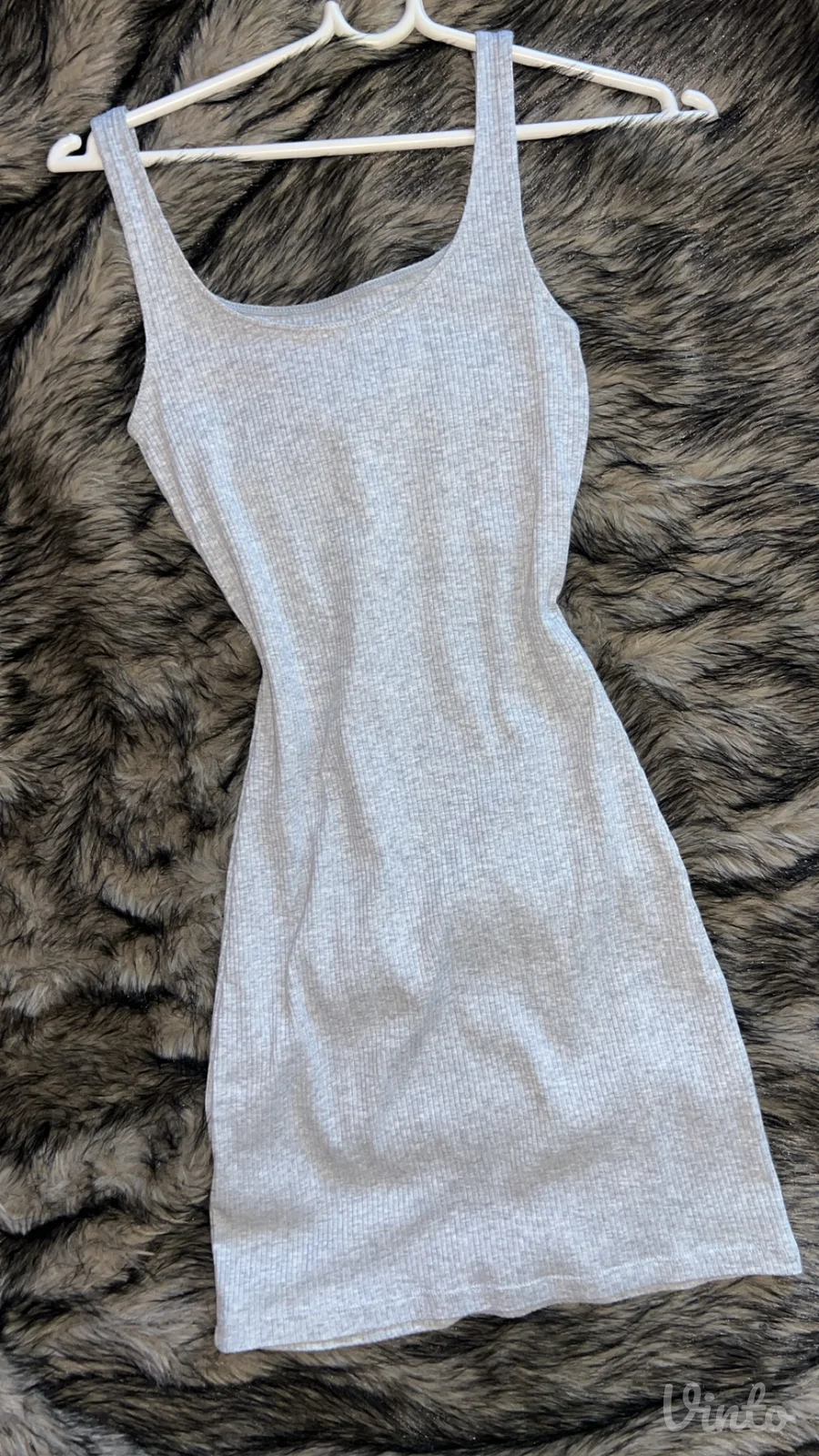 Uska siva haljina H&M