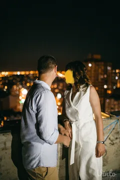 Mona bela mantil haljina od lana