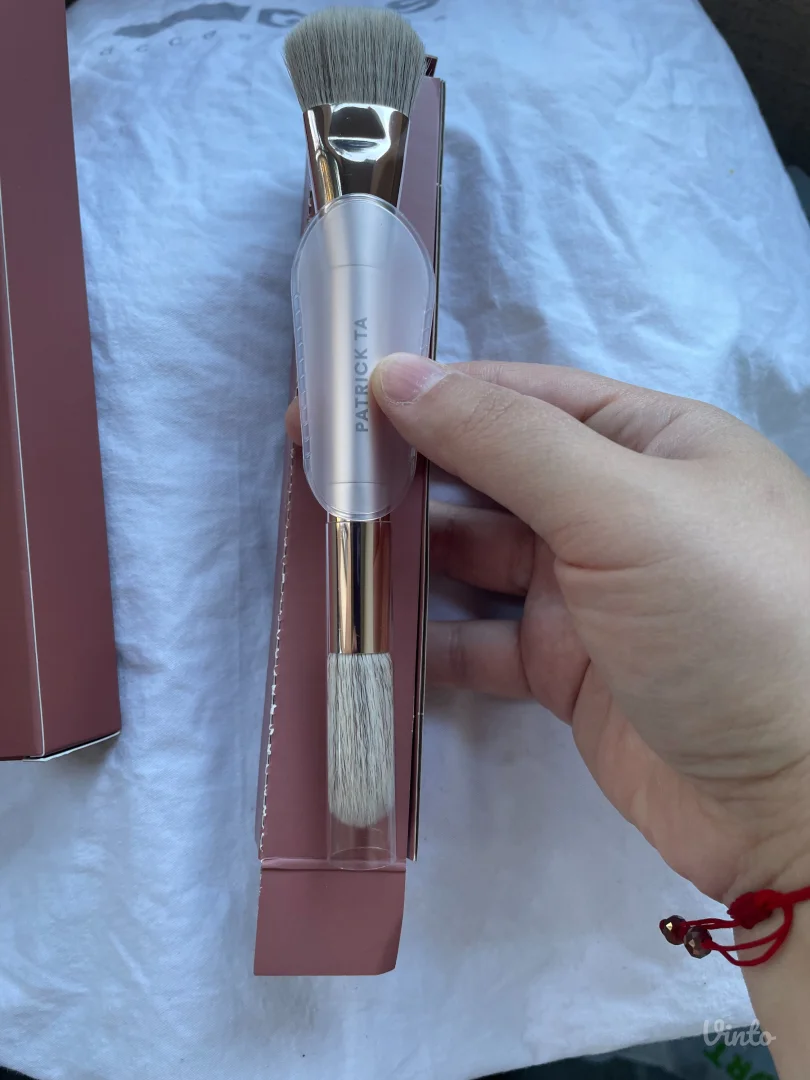 PATRICK TA Dual Ended Precision Blush Brush