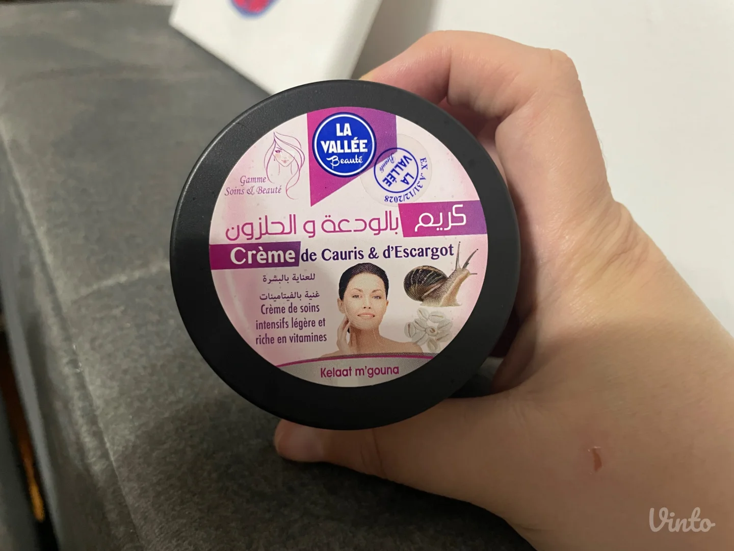 Krema za lice od puževe sluzi iz Maroka