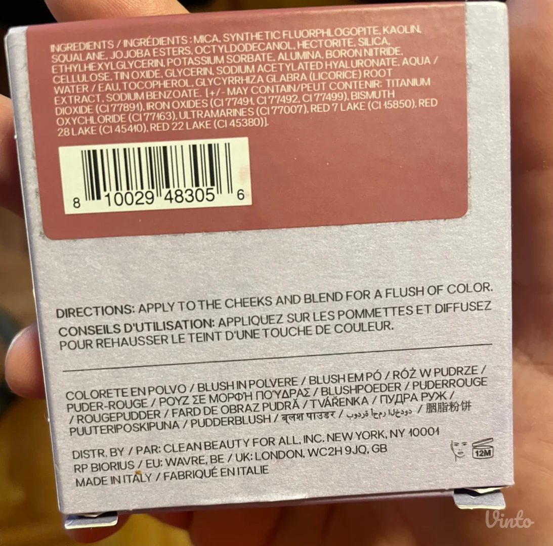 Saie Supersuede radiant blush powder