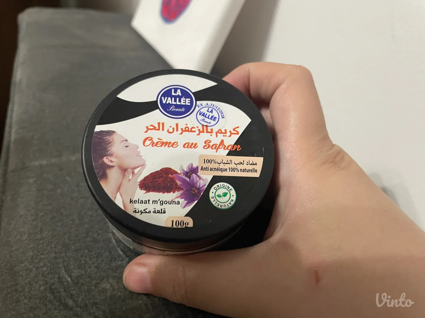 La Vallée Beauté Crème au Safran Marokanska krema za lice sa šafranom