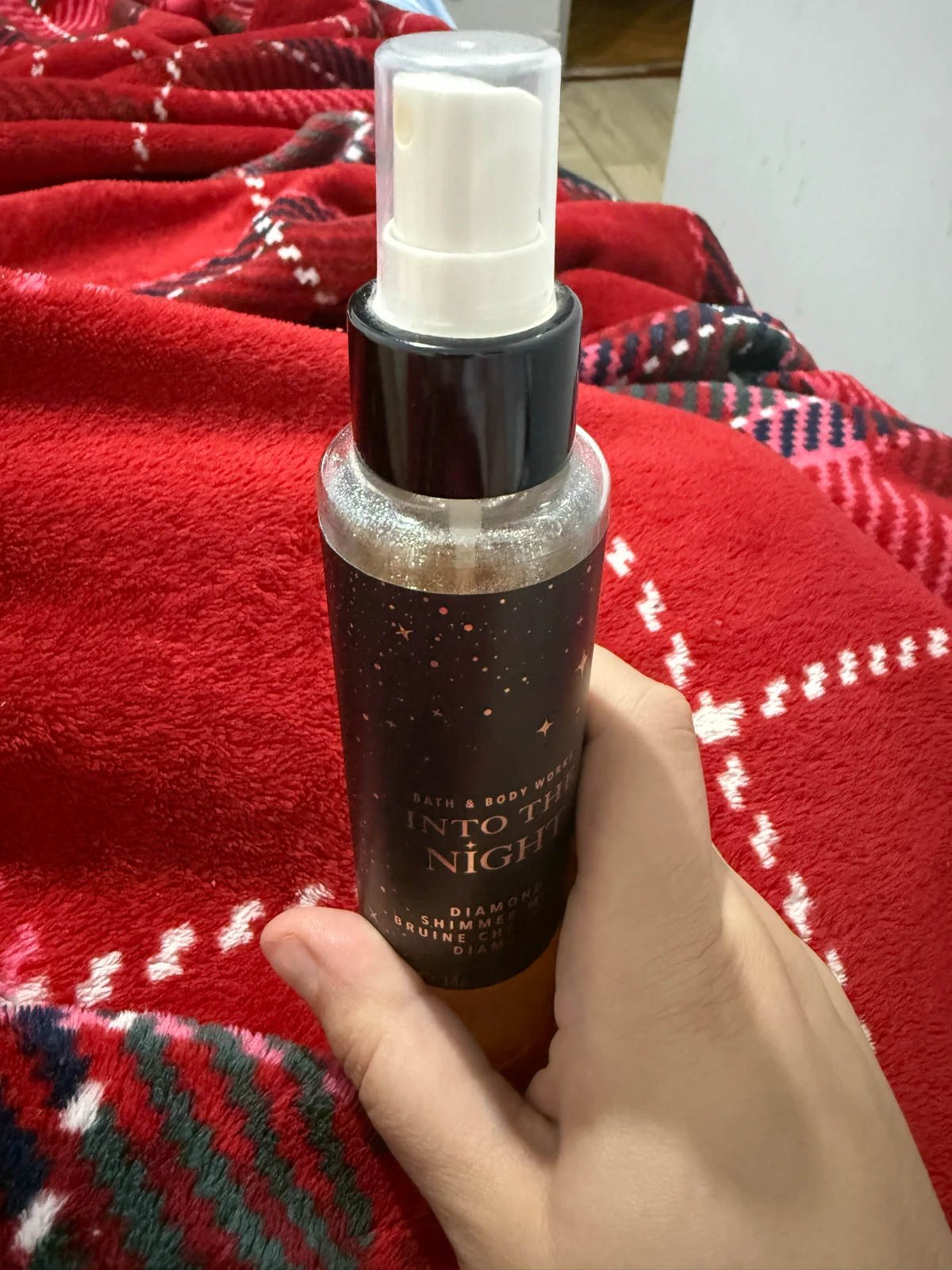 Bath and body works Into the night Shimmer mist