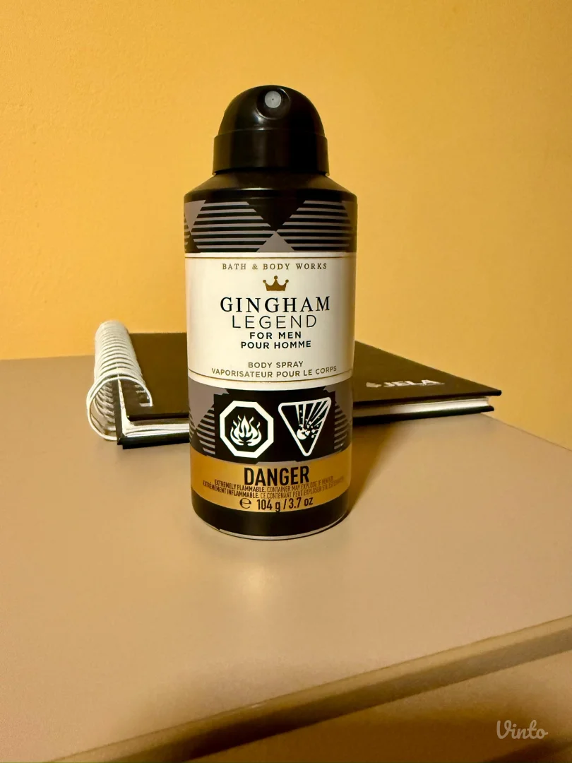Gingham legend Bath and body works for men body spray